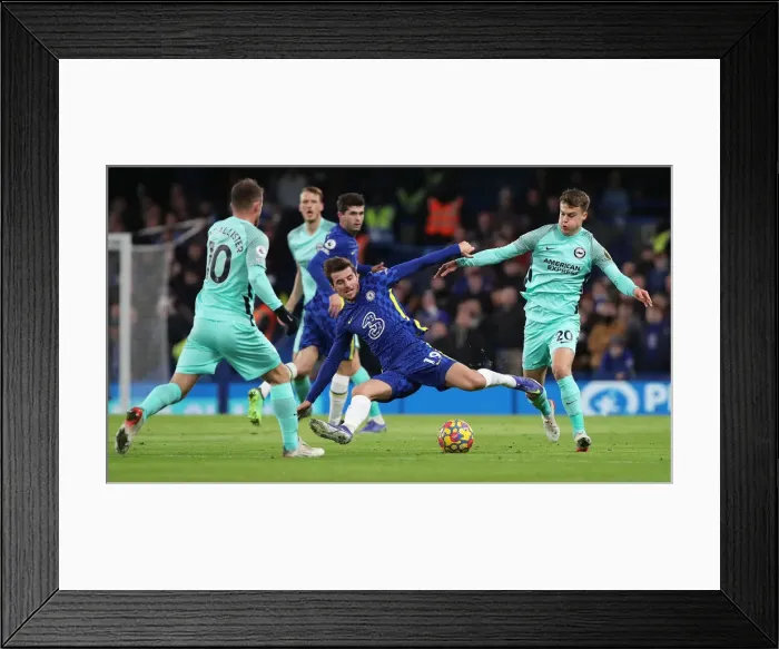 Framed Print : Decisive Moments: Chelsea vs. Brighton & Hove Albion at Stamford Bridge (29DEC21) - Premier League Showdown Framed Print : Decisive Moments: Chelsea vs. Brighton & Hove Albion at Stamford Bridge (29DEC21) - Premier League Showdown