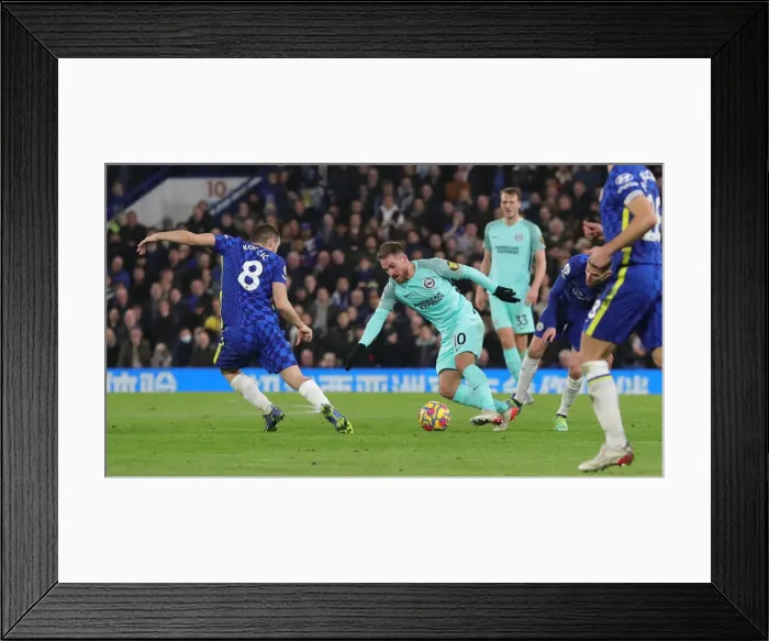 Framed Print : Battling it Out: Chelsea vs. Brighton and Hove Albion at Stamford Bridge (Premier League, 29DEC21) Framed Print : Battling it Out: Chelsea vs. Brighton and Hove Albion at Stamford Bridge (Premier League, 29DEC21)