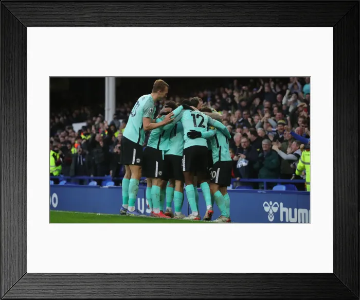 Framed Print : Premier League Showdown: Everton vs. Brighton and Hove Albion (02JAN22) - Goodison Park Battle Framed Print : Premier League Showdown: Everton vs. Brighton and Hove Albion (02JAN22) - Goodison Park Battle