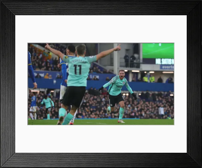 Framed Print : 2 January 2022: Premier League Battle - Everton vs. Brighton & Hove Albion at Goodison Park Framed Print : 2 January 2022: Premier League Battle - Everton vs. Brighton & Hove Albion at Goodison Park