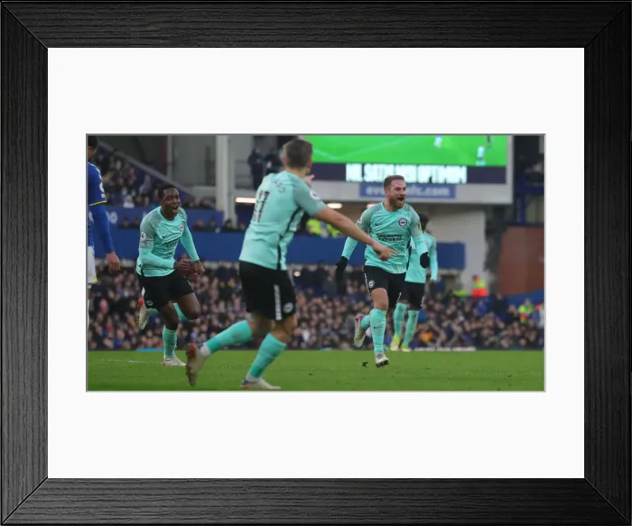 Framed Print : 2 January 2022: Premier League Showdown - Everton vs. Brighton & Hove Albion at Goodison Park Framed Print : 2 January 2022: Premier League Showdown - Everton vs. Brighton & Hove Albion at Goodison Park