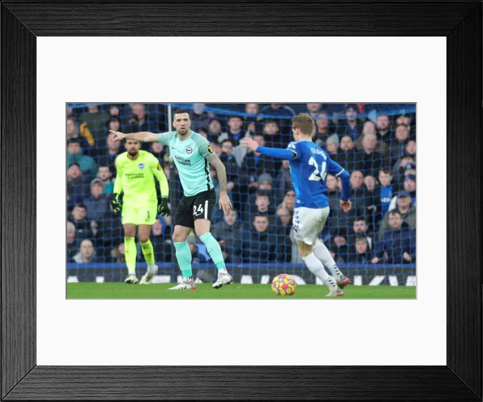Framed Print : 2nd January 2022: Premier League Clash - Everton vs. Brighton & Hove Albion at Goodison Park Framed Print : 2nd January 2022: Premier League Clash - Everton vs. Brighton & Hove Albion at Goodison Park