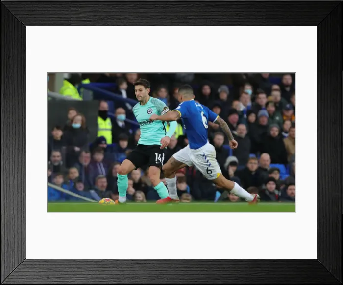 Framed Print : Everton vs. Brighton & Hove Albion Clash: Premier League Battle at Goodison Park (02JAN22) Framed Print : Everton vs. Brighton & Hove Albion Clash: Premier League Battle at Goodison Park (02JAN22)