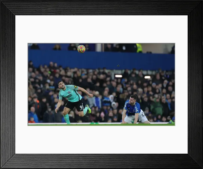 Framed Print : 2nd January 2022: Premier League Battle - Everton vs. Brighton & Hove Albion at Goodison Park Framed Print : 2nd January 2022: Premier League Battle - Everton vs. Brighton & Hove Albion at Goodison Park