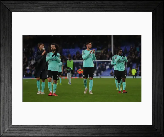 Framed Print : Everton vs. Brighton & Hove Albion: Intense Clash in Premier League at Goodison Park - 2nd January 2022 Framed Print : Everton vs. Brighton & Hove Albion: Intense Clash in Premier League at Goodison Park - 2nd January 2022