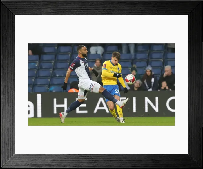 Framed Print : FA Cup Clash: West Bromwich Albion vs. Brighton & Hove Albion (08.01.22) Framed Print : FA Cup Clash: West Bromwich Albion vs. Brighton & Hove Albion (08.01.22)