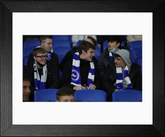 Framed Print : Brighton and Hove Albion v Crystal Palace Premier League 14JAN22 Framed Print : Brighton and Hove Albion v Crystal Palace Premier League 14JAN22