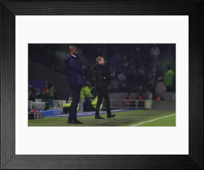 Framed Print : Intense Premier League Showdown: Brighton & Hove Albion vs. Crystal Palace (14JAN22) Framed Print : Intense Premier League Showdown: Brighton & Hove Albion vs. Crystal Palace (14JAN22)