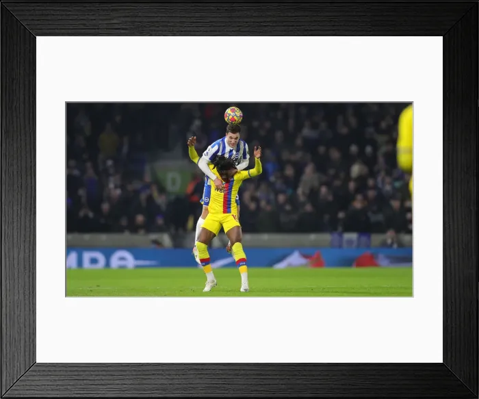 Framed Print : Intense Premier League Rivalry: Brighton & Hove Albion vs. Crystal Palace (14JAN22) Framed Print : Intense Premier League Rivalry: Brighton & Hove Albion vs. Crystal Palace (14JAN22)