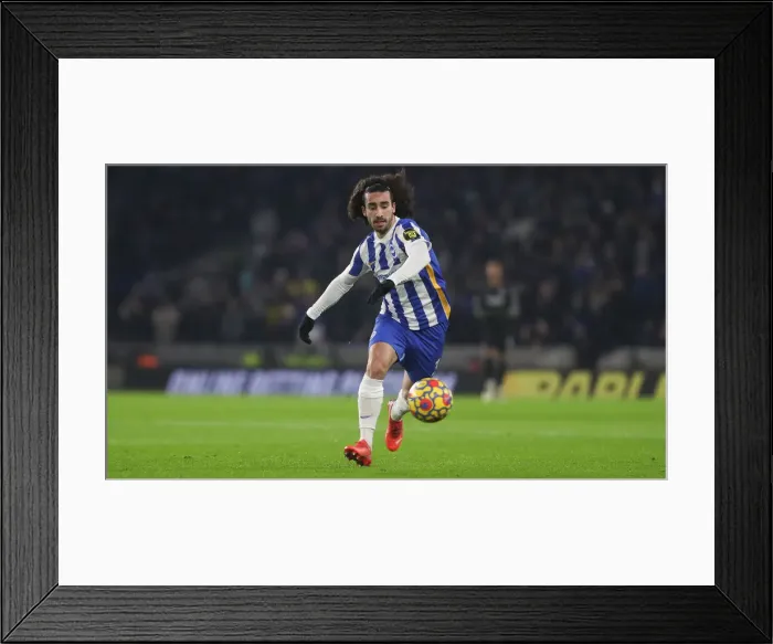Framed Print : Intense Premier League Rivalry: Brighton vs. Crystal Palace (14JAN22)