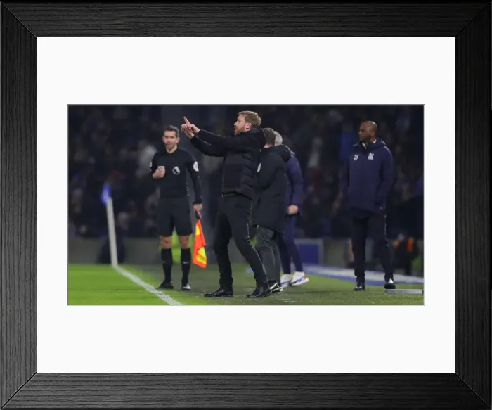 Framed Print : Intense Premier League Rivalry: Brighton vs. Crystal Palace (14JAN22) - A High-Stakes Showdown Framed Print : Intense Premier League Rivalry: Brighton vs. Crystal Palace (14JAN22) - A High-Stakes Showdown