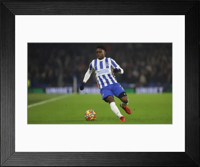Framed Print : Intense Premier League Rivalry: Brighton & Hove Albion vs. Crystal Palace (14JAN22)