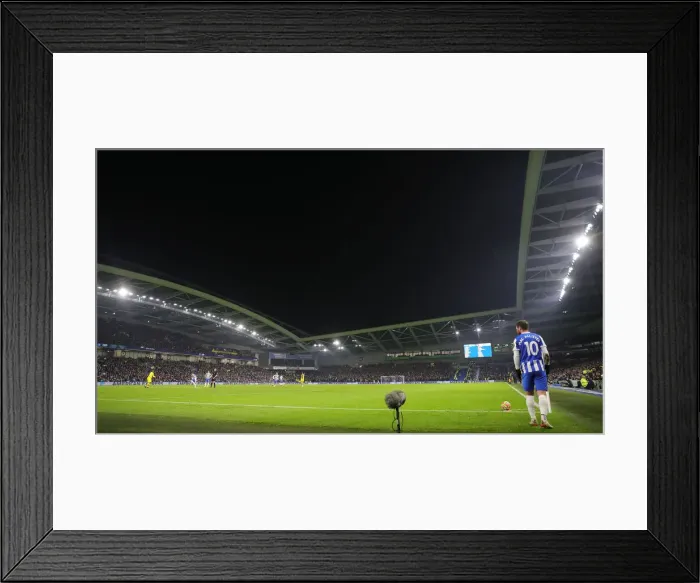 Framed Print : Intense Premier League Rivalry: Brighton & Hove Albion vs. Crystal Palace (14JAN22) Framed Print : Intense Premier League Rivalry: Brighton & Hove Albion vs. Crystal Palace (14JAN22)