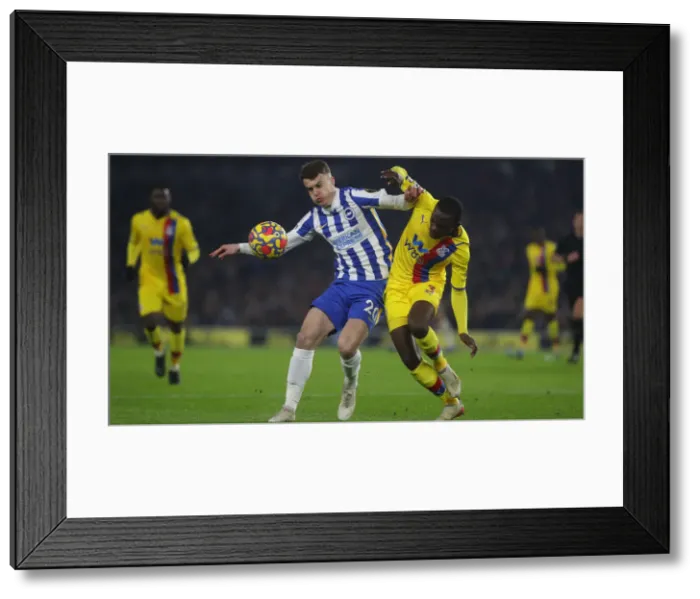 Framed Print : Brighton and Hove Albion vs. Crystal Palace: Intense Premier League Clash at American Express Community Stadium (14JAN22) Framed Print : Brighton and Hove Albion vs. Crystal Palace: Intense Premier League Clash at American Express Community Stadium (14JAN22)