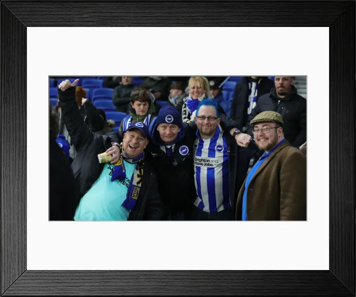 Framed Print : Intense Premier League Showdown: Brighton & Hove Albion vs. Chelsea (18JAN22) Framed Print : Intense Premier League Showdown: Brighton & Hove Albion vs. Chelsea (18JAN22)