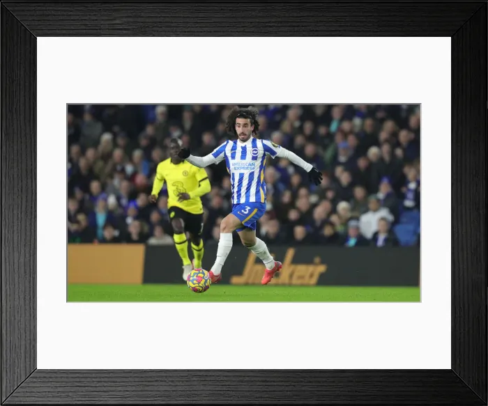 Framed Print : Intense Premier League Showdown: Brighton & Hove Albion vs. Chelsea (18JAN22) Framed Print : Intense Premier League Showdown: Brighton & Hove Albion vs. Chelsea (18JAN22)