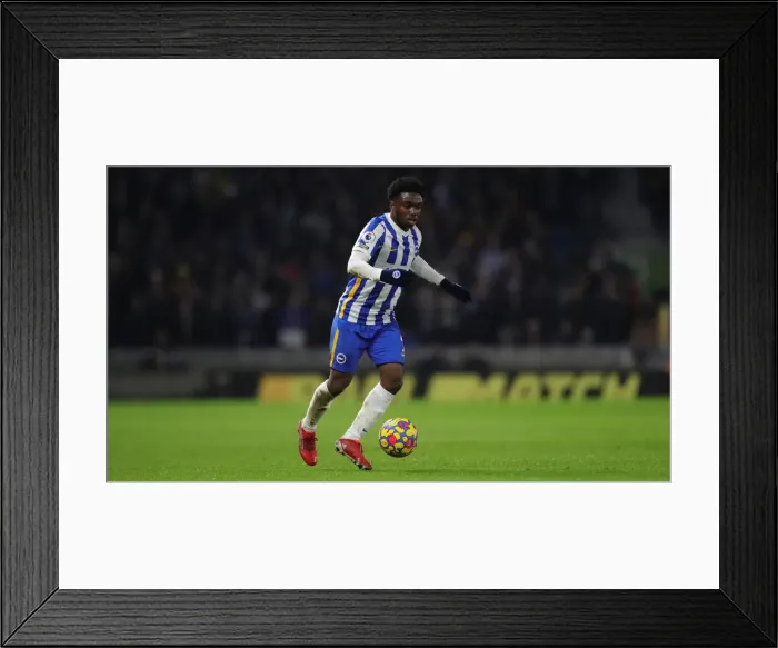 Framed Print : Intense Premier League Clash: Brighton & Hove Albion vs. Chelsea (18JAN22) Framed Print : Intense Premier League Clash: Brighton & Hove Albion vs. Chelsea (18JAN22)