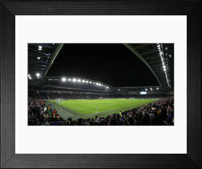 Framed Print : Intense Premier League Clash: Brighton & Hove Albion vs. Chelsea (18JAN22) Framed Print : Intense Premier League Clash: Brighton & Hove Albion vs. Chelsea (18JAN22)