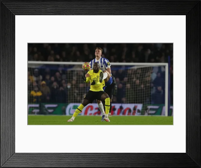 Framed Print : Intense Premier League Showdown: Brighton & Hove Albion vs. Chelsea (18JAN22)