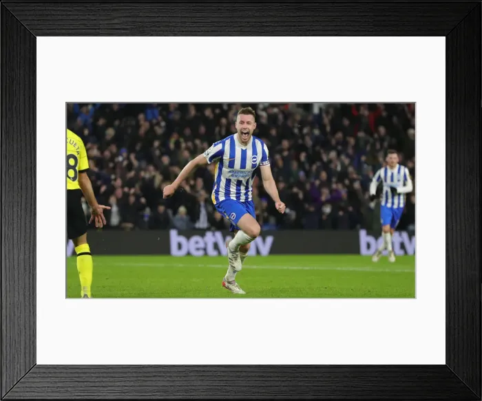 Framed Print : Intense Premier League Showdown: Brighton & Hove Albion vs. Chelsea (18JAN22) Framed Print : Intense Premier League Showdown: Brighton & Hove Albion vs. Chelsea (18JAN22)