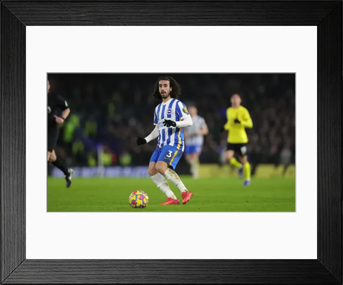 Framed Print : Intense Premier League Clash: Brighton & Hove Albion vs. Chelsea (18JAN22) Framed Print : Intense Premier League Clash: Brighton & Hove Albion vs. Chelsea (18JAN22)