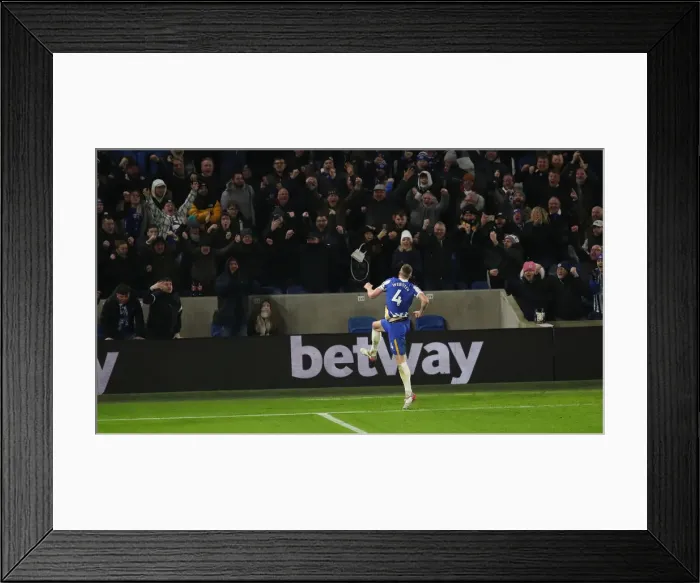 Framed Print : Intense Premier League Clash: Brighton & Hove Albion vs. Chelsea (18Jan22) Framed Print : Intense Premier League Clash: Brighton & Hove Albion vs. Chelsea (18Jan22)