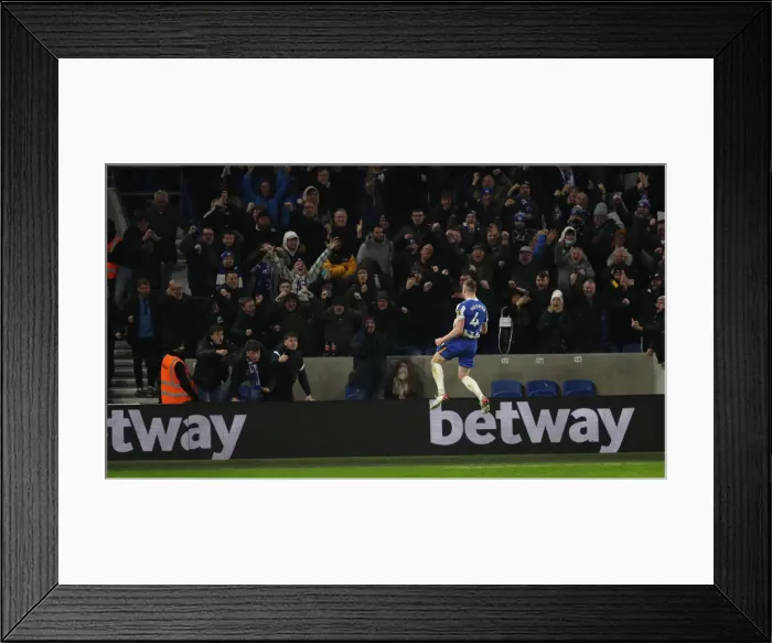 Framed Print : Intense Premier League Clash: Brighton & Hove Albion vs. Chelsea (18Jan22) Framed Print : Intense Premier League Clash: Brighton & Hove Albion vs. Chelsea (18Jan22)
