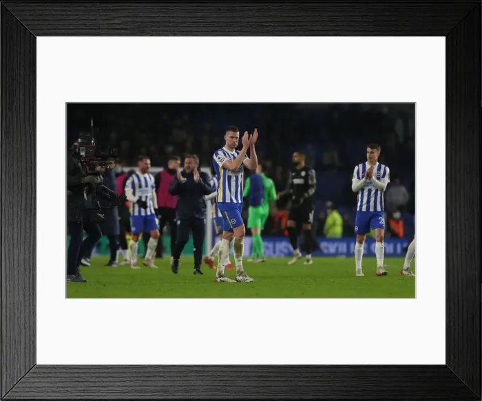 Framed Print : Intense Premier League Clash: Brighton & Hove Albion vs. Chelsea (18JAN22) Framed Print : Intense Premier League Clash: Brighton & Hove Albion vs. Chelsea (18JAN22)