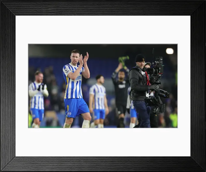 Framed Print : Intense Premier League Clash: Brighton & Hove Albion vs. Chelsea (18JAN22) Framed Print : Intense Premier League Clash: Brighton & Hove Albion vs. Chelsea (18JAN22)