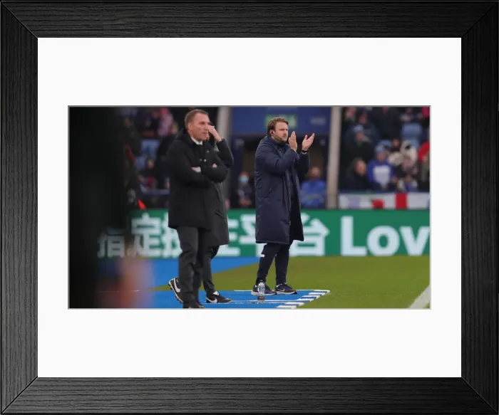 Framed Print : 23Jan22: Premier League Clash - Leicester City vs. Brighton & Hove Albion at King Power Stadium Framed Print : 23Jan22: Premier League Clash - Leicester City vs. Brighton & Hove Albion at King Power Stadium