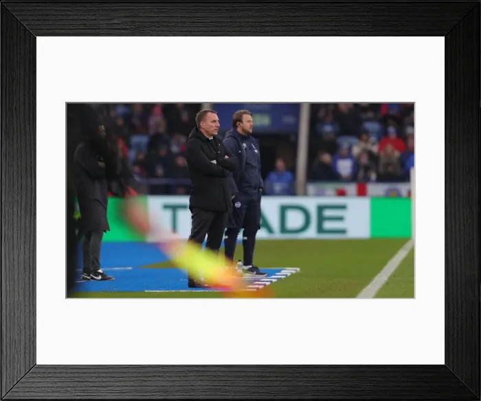 Framed Print : Premier League Clash: Leicester City vs. Brighton & Hove Albion at King Power Stadium (23Jan22) Framed Print : Premier League Clash: Leicester City vs. Brighton & Hove Albion at King Power Stadium (23Jan22)