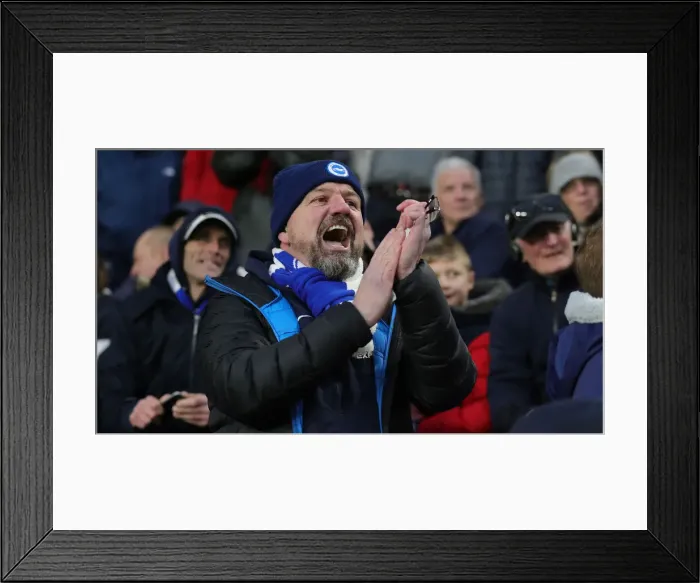 Framed Print : Intense Premier League Showdown: Leicester City vs. Brighton & Hove Albion (23Jan22) Framed Print : Intense Premier League Showdown: Leicester City vs. Brighton & Hove Albion (23Jan22)