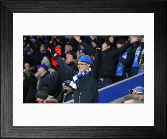 Framed Print : Intense Premier League Showdown: Leicester City vs. Brighton & Hove Albion (23Jan22) Framed Print : Intense Premier League Showdown: Leicester City vs. Brighton & Hove Albion (23Jan22)