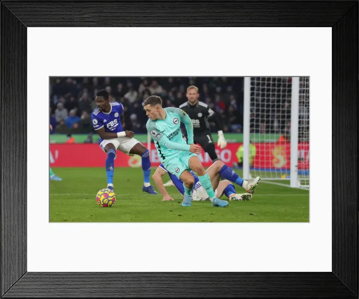 Framed Print : Premier League Clash: Leicester City vs. Brighton and Hove Albion at King Power Stadium (23Jan22) Framed Print : Premier League Clash: Leicester City vs. Brighton and Hove Albion at King Power Stadium (23Jan22)