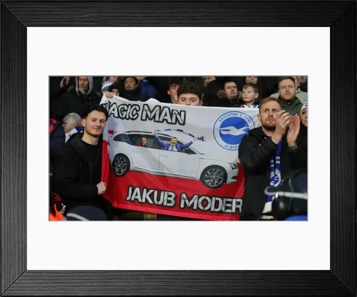 Framed Print : Premier League Showdown: Leicester City vs. Brighton & Hove Albion at King Power Stadium (23Jan22) Framed Print : Premier League Showdown: Leicester City vs. Brighton & Hove Albion at King Power Stadium (23Jan22)