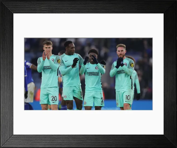 Framed Print : Premier League Showdown: Leicester City vs. Brighton & Hove Albion at King Power Stadium (23Jan22) Framed Print : Premier League Showdown: Leicester City vs. Brighton & Hove Albion at King Power Stadium (23Jan22)