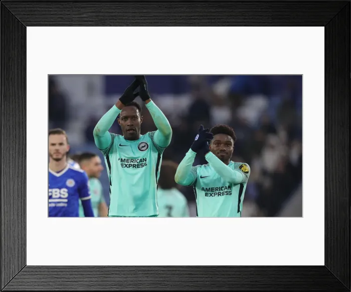 Framed Print : Premier League Clash: Leicester City vs. Brighton & Hove Albion at King Power Stadium (23Jan22) Framed Print : Premier League Clash: Leicester City vs. Brighton & Hove Albion at King Power Stadium (23Jan22)
