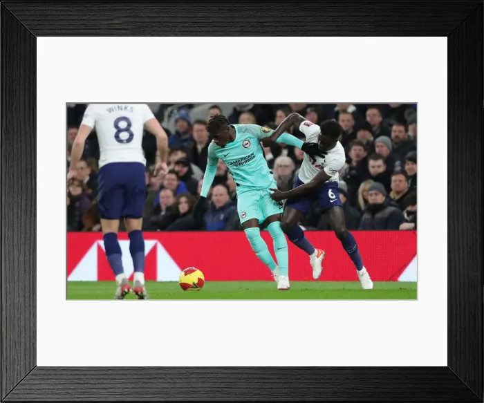 Framed Print : FA Cup 4th Round: Thrilling Battle between Tottenham Hotspur and Brighton & Hove Albion at The Tottenham Hotspur Stadium (05FEB22)