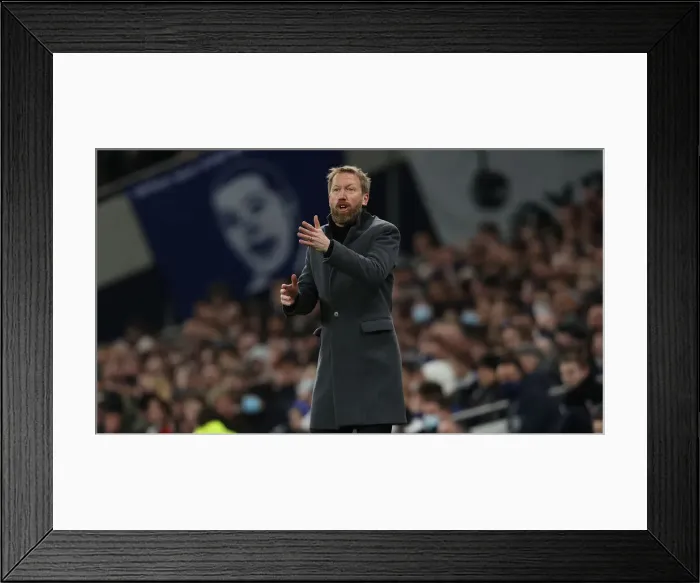 Framed Print : FA Cup 4th Round Battle: Tottenham vs. Brighton at Tottenham Hotspur Stadium (05FEB22)
