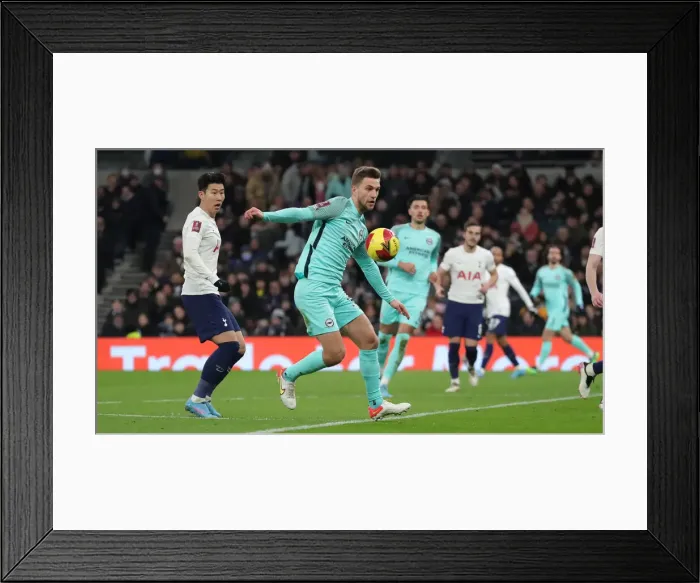 Framed Print : FA Cup 4th Round: Intense Clash between Tottenham and Brighton at Tottenham Hotspur Stadium (05FEB22) Framed Print : FA Cup 4th Round: Intense Clash between Tottenham and Brighton at Tottenham Hotspur Stadium (05FEB22)