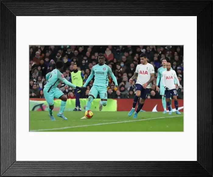 Framed Print : FA Cup 4th Round: Intense Clash between Tottenham and Brighton at Tottenham Hotspur Stadium (05FEB22) Framed Print : FA Cup 4th Round: Intense Clash between Tottenham and Brighton at Tottenham Hotspur Stadium (05FEB22)