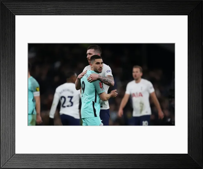 Framed Print : Tottenham vs. Brighton: FA Cup 4th Round Clash at Tottenham Hotspur Stadium (05FEB22) Framed Print : Tottenham vs. Brighton: FA Cup 4th Round Clash at Tottenham Hotspur Stadium (05FEB22)