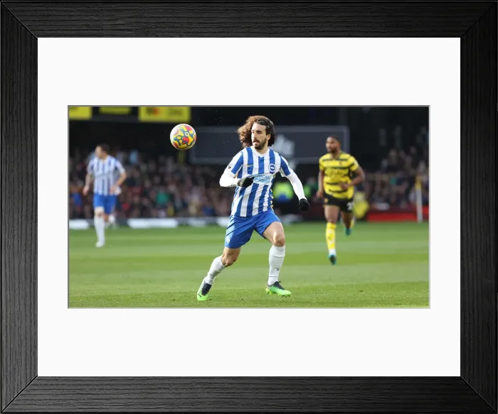 Framed Print : Intense Rivalry: Watford vs. Brighton and Hove Albion, Premier League Clash (12FEB22) Framed Print : Intense Rivalry: Watford vs. Brighton and Hove Albion, Premier League Clash (12FEB22)
