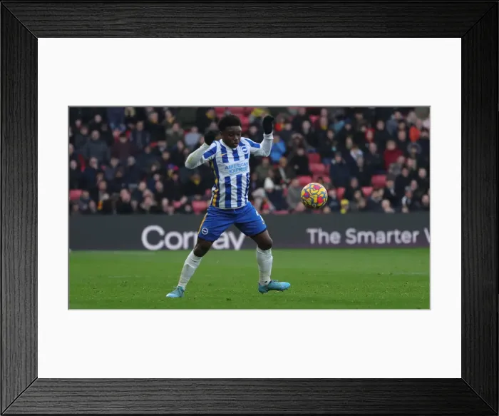 Framed Print : Intense Battle: Premier League Rivalry - Watford vs. Brighton and Hove Albion (12FEB22) Framed Print : Intense Battle: Premier League Rivalry - Watford vs. Brighton and Hove Albion (12FEB22)