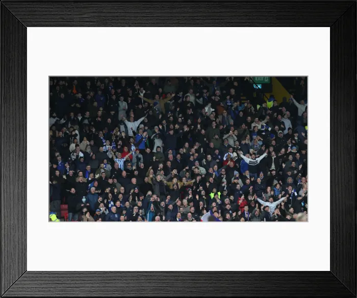 Framed Print : Intense Battle: Premier League Rivalry - Watford vs. Brighton and Hove Albion (12FEB22) Framed Print : Intense Battle: Premier League Rivalry - Watford vs. Brighton and Hove Albion (12FEB22)