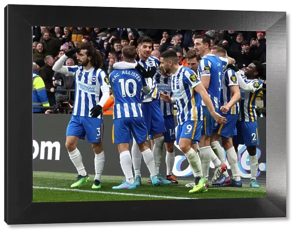 12FEB22: Intense Moment from Watford vs. Brighton and Hove Albion Premier League Match