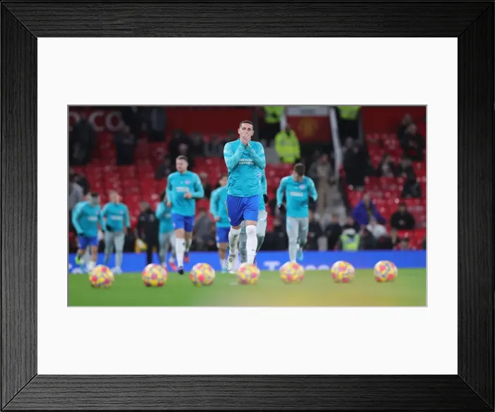 Framed Print : Intense Premier League Clash: Manchester United vs. Brighton and Hove Albion (15FEB22) Framed Print : Intense Premier League Clash: Manchester United vs. Brighton and Hove Albion (15FEB22)
