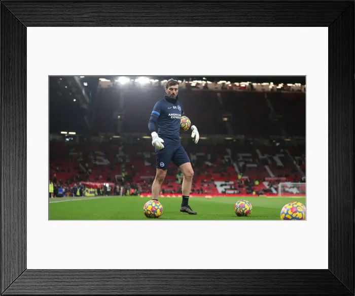 Framed Print : Intense Premier League Clash: Manchester United vs. Brighton and Hove Albion at Old Trafford (15FEB22) Framed Print : Intense Premier League Clash: Manchester United vs. Brighton and Hove Albion at Old Trafford (15FEB22)