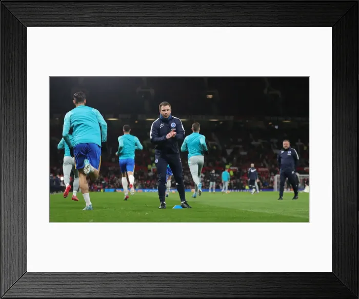 Framed Print : Intense Premier League Clash: Manchester United vs. Brighton and Hove Albion at Old Trafford (15FEB22) Framed Print : Intense Premier League Clash: Manchester United vs. Brighton and Hove Albion at Old Trafford (15FEB22)