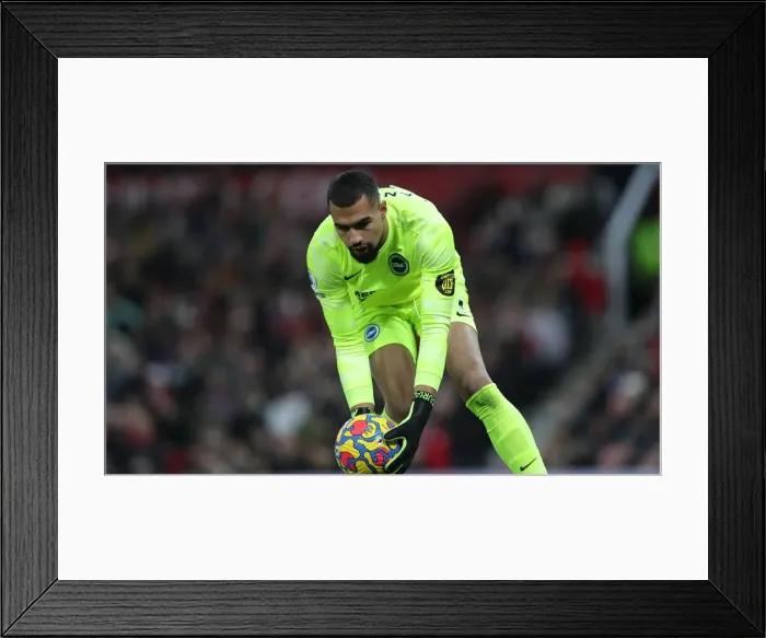 Framed Print : Intense Premier League Clash: Manchester United vs. Brighton & Hove Albion (15FEB22) Framed Print : Intense Premier League Clash: Manchester United vs. Brighton & Hove Albion (15FEB22)